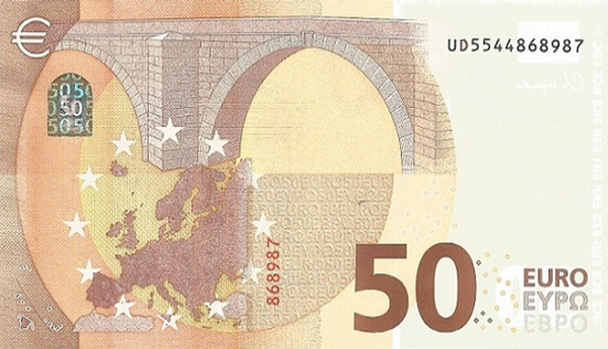 (086) European Union P29UD - 50 Euro Year 2017